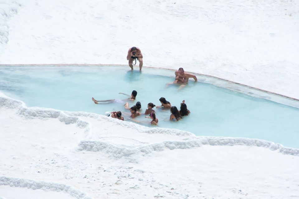 Ephesus and Pamukkale: Day Trip by Plane from Istanbul - Pamukkale travertines: cotton-white terraces and hot-spring time