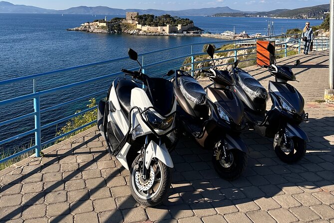 Ephesus & Kusadasi Rent a SCOOTER & MOTORCYCLE - License Rules: 50 cc on a Car License vs 155 cc Upgrade
