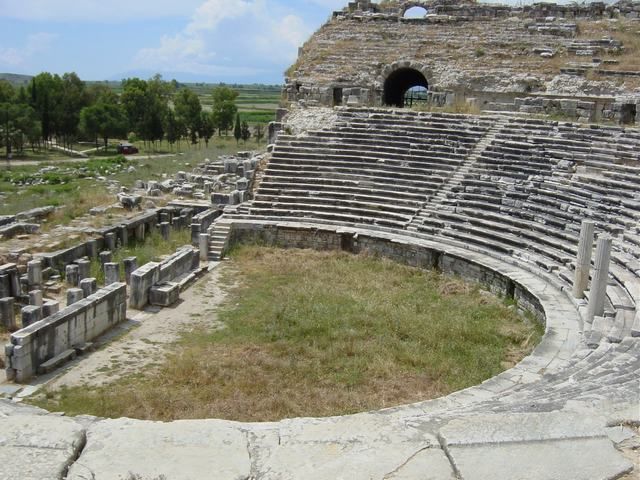 Ephesus, Priene, Miletos and Didyma Tour - Ephesus: Marble Streets, a Giant Theatre, and a Very Weird Advertisement