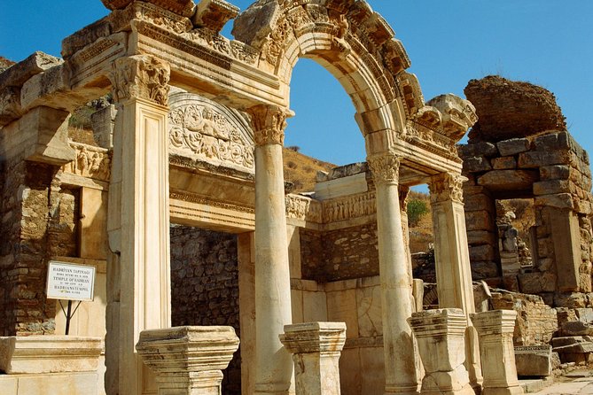 Ephesus Shore Excursion: Private Guide and Vehicle - Library of Celsus and the Great Theatre: the two anchors
