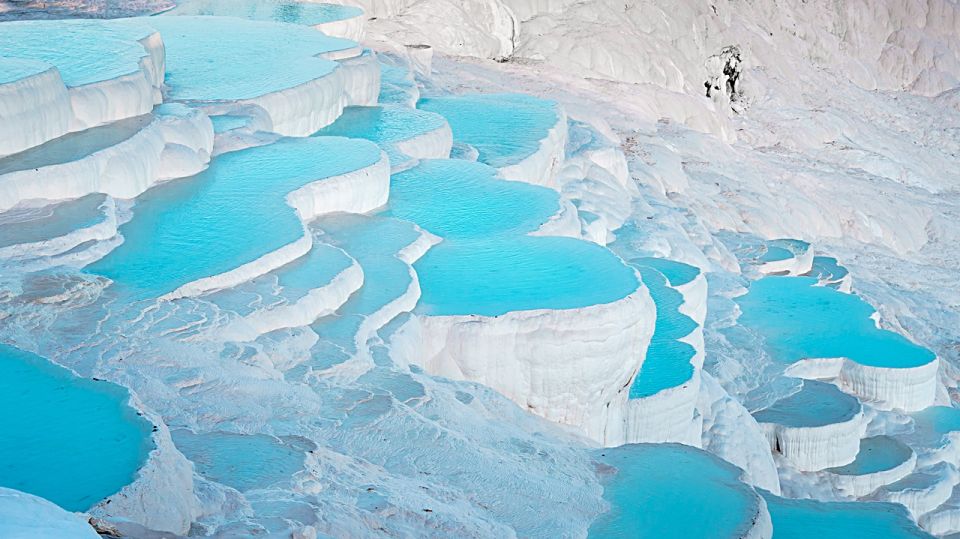 From Kusadasi and Selcuk: Pamukkale and Hiearapolis Tour - Pamukkale and Hierapolis: the UNESCO combo that makes this tour worthwhile