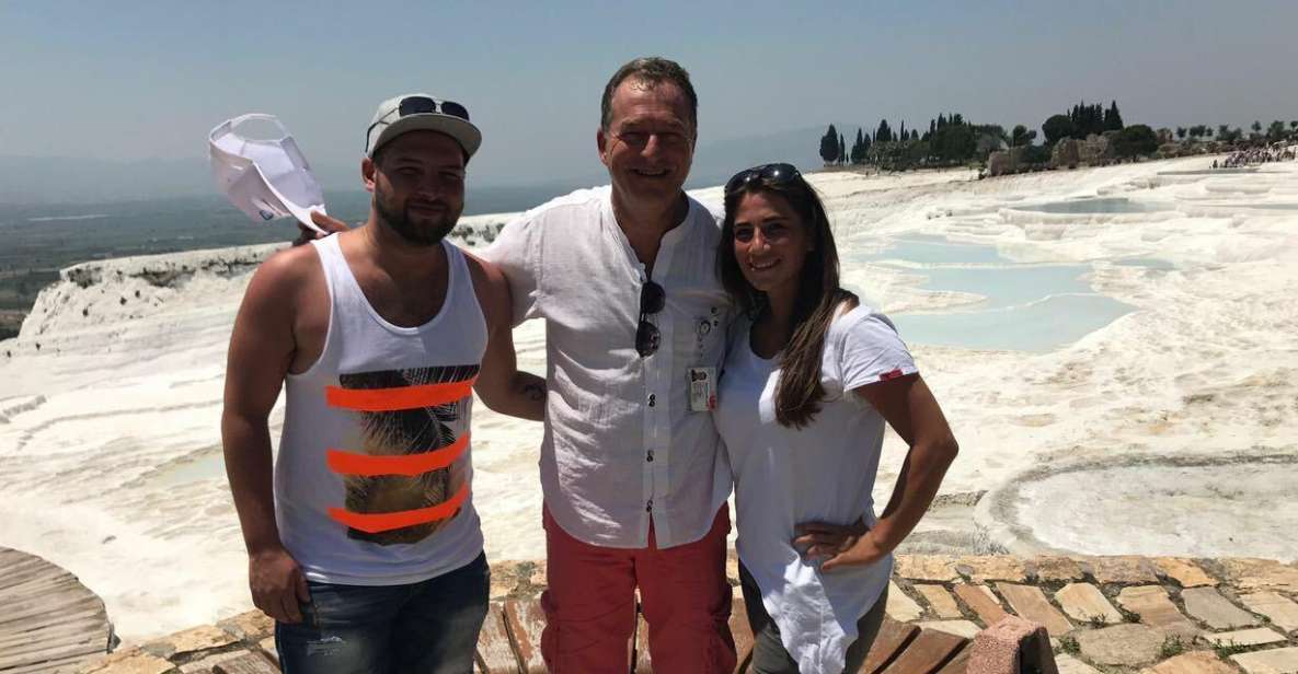 Kusadasi: Guided Pamukkale Tour - Thermal bath time: relaxing in the sacred hot springs