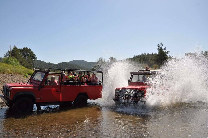 Kusadasi Jeep Safari Tour With Zeus Cave and Water Fights - Dilek National Park off-roading and water fights you control