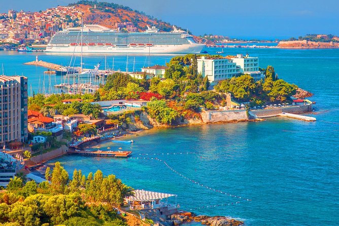 Kusadasi & National Park Boat Tours with Lunch and Transfer - Lunch on Board: Chicken Schnitzel, Pasta or Bulgur, and Soft Drinks