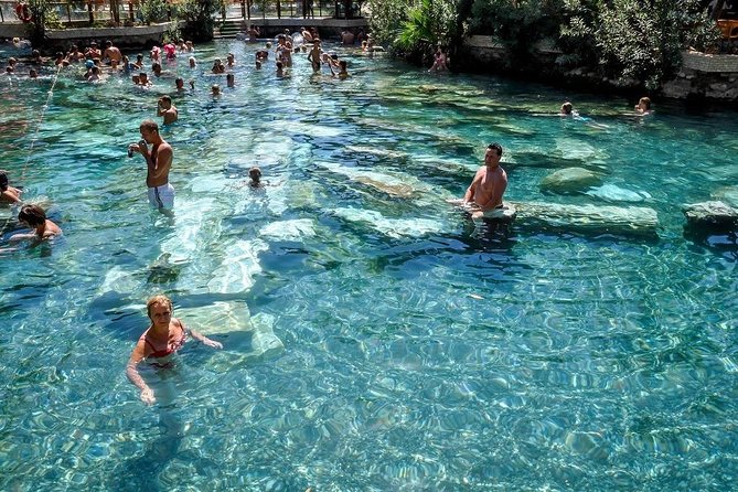 Pamukkale Small Group Tour From Kusadasi or Selcuk - Stop 2: Pamukkale Thermal Pools and the Barefoot Terraces Moment